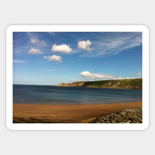 Runswick Bay, North Yorkshire Sticker